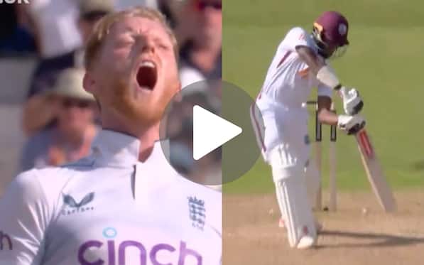 [Watch] Ben Stokes' Angry Cry As He Unleashes Vintage Golden Arm With Wicket Of Athanaze